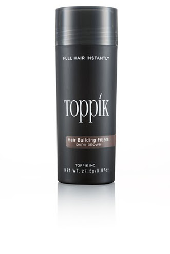 Фото камуфляж для волос toppik – средне-коричневый