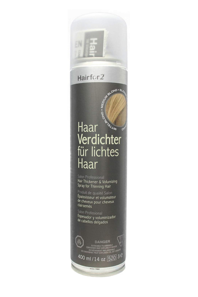 Спрей загуститель для волос Hairfor2 – средний блонд