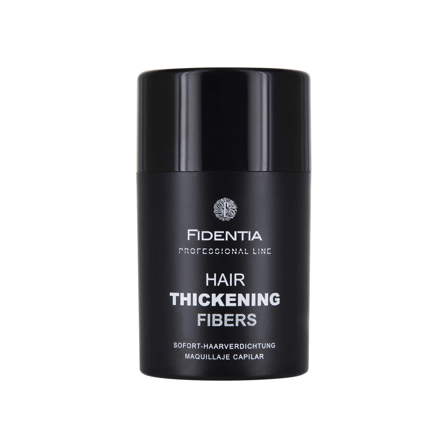Камуфляж для волос Fidentia, кератиновые волокна — Чёрный (black)