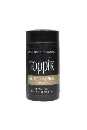 Фото камуфляж для волос toppik – светло-коричневый